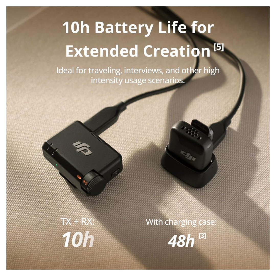DJI Mic Mini 2TX+1RX Wireless Mic | OfficeJo