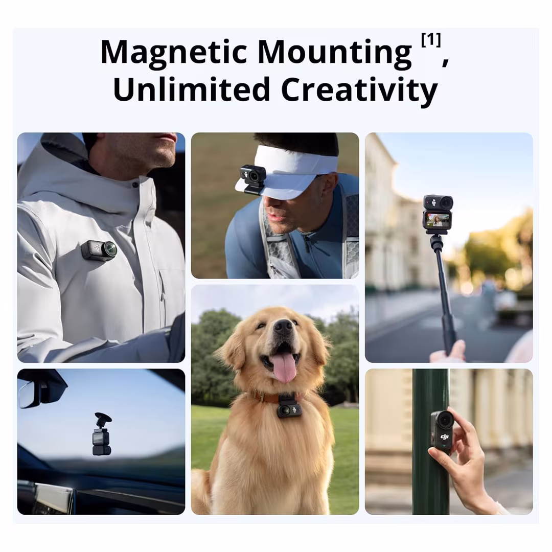 DJI Osmo Nano Standard Combo (128GB) - 4K/60fps Ultra-Light Action Camera Price in Jordan DJI Osmo Nano Standard Combo (128GB) - 4K/60fps Ultra-Light Action Camera - Buy Online in Jordan | OfficeJo