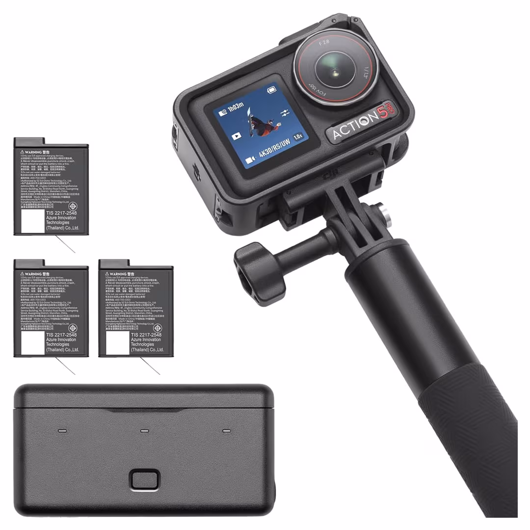 DJI Osmo Action 5 Pro Adventure Combo - 4K Action Camera Price in Jordan DJI Osmo Action 5 Pro Adventure Combo - 4K Action Camera - Buy Online in Jordan | OfficeJo