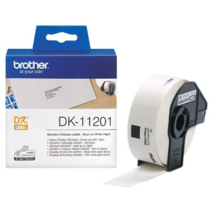 Brother DK-11201 Original 29mm x 90mm Black on White P-Touch Labels x400 Price in Jordan Brother DK-11201 Original 29mm x 90mm Black on White P-Touch Labels x400 - Buy Online in Jordan | OfficeJo