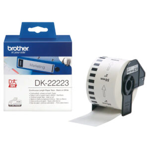 Brother DK-22223 Original 50mm x 30.48m Black on White Continuous Paper Tape Price in Jordan Brother DK-22223 Original 50mm x 30.48m Black on White Continuous Paper Tape - Buy Online in Jordan | OfficeJo