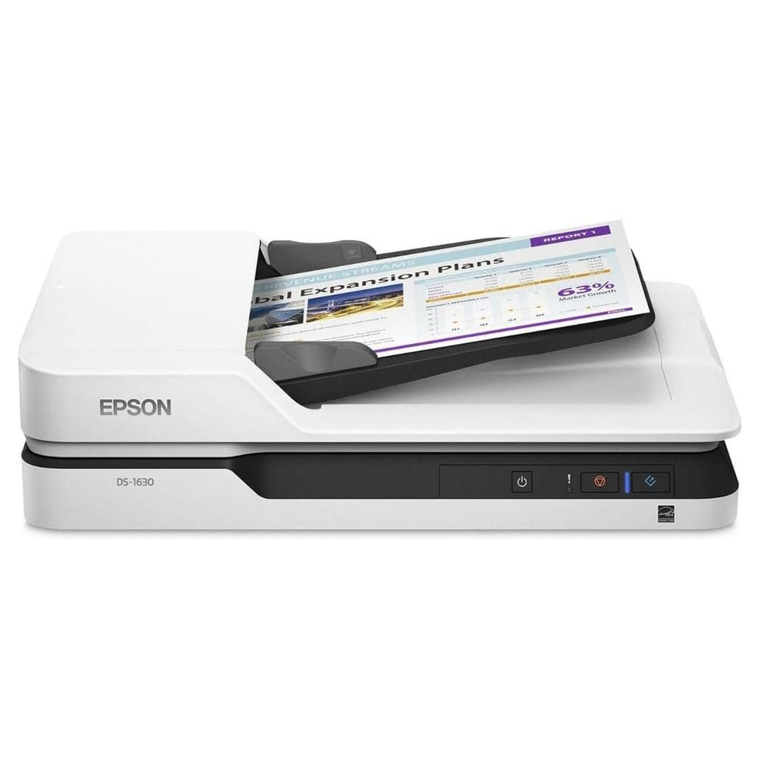 Epson DS-1630 Flatbed Color Document Scanner with ADF Price in Jordan Epson DS-1630 Flatbed Color Document Scanner with ADF - Buy Online in Jordan | OfficeJo