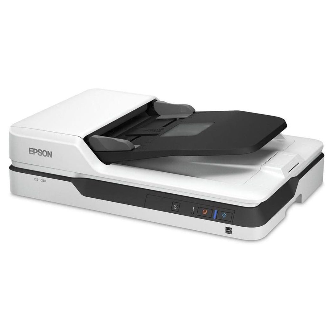 Epson DS-1630 Flatbed Color Document Scanner with ADF Price in Jordan Epson DS-1630 Flatbed Color Document Scanner with ADF - Buy Online in Jordan | OfficeJo