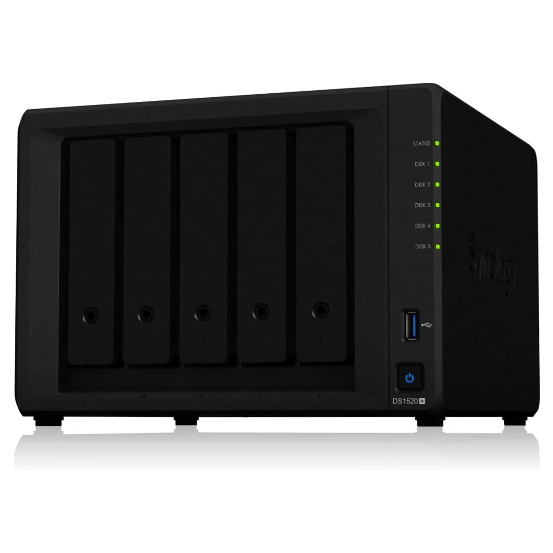 Synology DiskStation DS1520+: 5-Bay NAS Storage with SSD Cache Acceleration Price in Jordan Synology DiskStation DS1520+: 5-Bay NAS Storage with SSD Cache Acceleration - Buy Online in Jordan | OfficeJo
