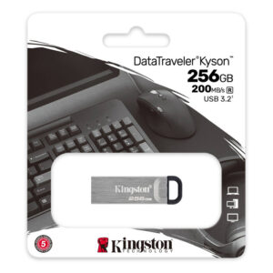 Kingston 256GB DataTraveler Kyson USB 3.2 Gen 1 Metal Flash Drive (DTKN/256GB) - Buy Online in Jordan | OfficeJo