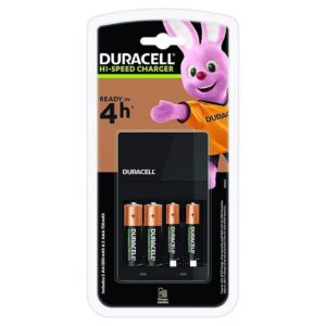Duracell CEF14 4-Hour Battery Charger with AA & AAA Rechargeable Batteries - Buy Online in Jordan | OfficeJo