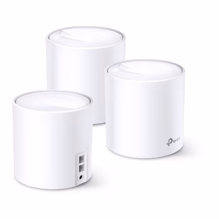 TP-Link Deco X60 AX3000 Whole Home Mesh Wi-Fi 6 System (3 Pack) Price in Jordan TP-Link Deco X60 AX3000 Whole Home Mesh Wi-Fi 6 System (3 Pack) - Buy Online in Jordan | OfficeJo
