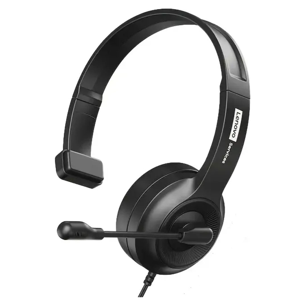 Lenovo E06 Monaural Call Center Headset – Type-C, 20Hz–20KHz, Single Directional Mic Price in Jordan Lenovo E06 Monaural Call Center Headset – Type-C, 20Hz–20KHz, Single Directional Mic - Buy Online in Jordan | OfficeJo