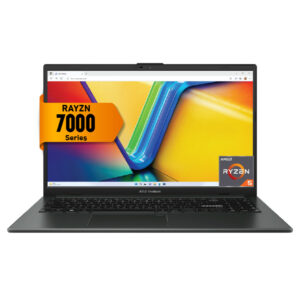 ASUS Vivobook Go 15 Laptop (E1504FA-NJ287) - AMD Ryzen 5 7520U, 8GB DDR5, 15.6" FHD Display, Black - Buy Online in Jordan | OfficeJo