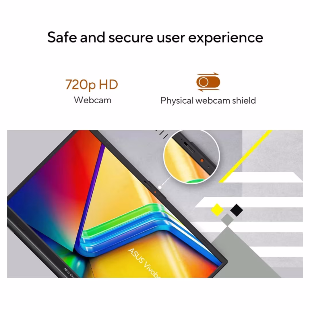 ASUS Vivobook Go 15 Laptop (E1504FA-NJ287) - AMD Ryzen 5 7520U, 8GB DDR5, 15.6" FHD Display, Black Price in Jordan ASUS Vivobook Go 15 Laptop (E1504FA-NJ287) - AMD Ryzen 5 7520U, 8GB DDR5, 15.6" FHD Display, Black - Buy Online in Jordan | OfficeJo