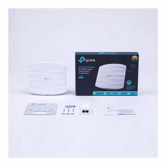 TP-Link EAP225 AC1350 Wireless MU-MIMO Gigabit Ceiling Mount Access Point Price in Jordan TP-Link EAP225 AC1350 Wireless MU-MIMO Gigabit Ceiling Mount Access Point - Buy Online in Jordan | OfficeJo