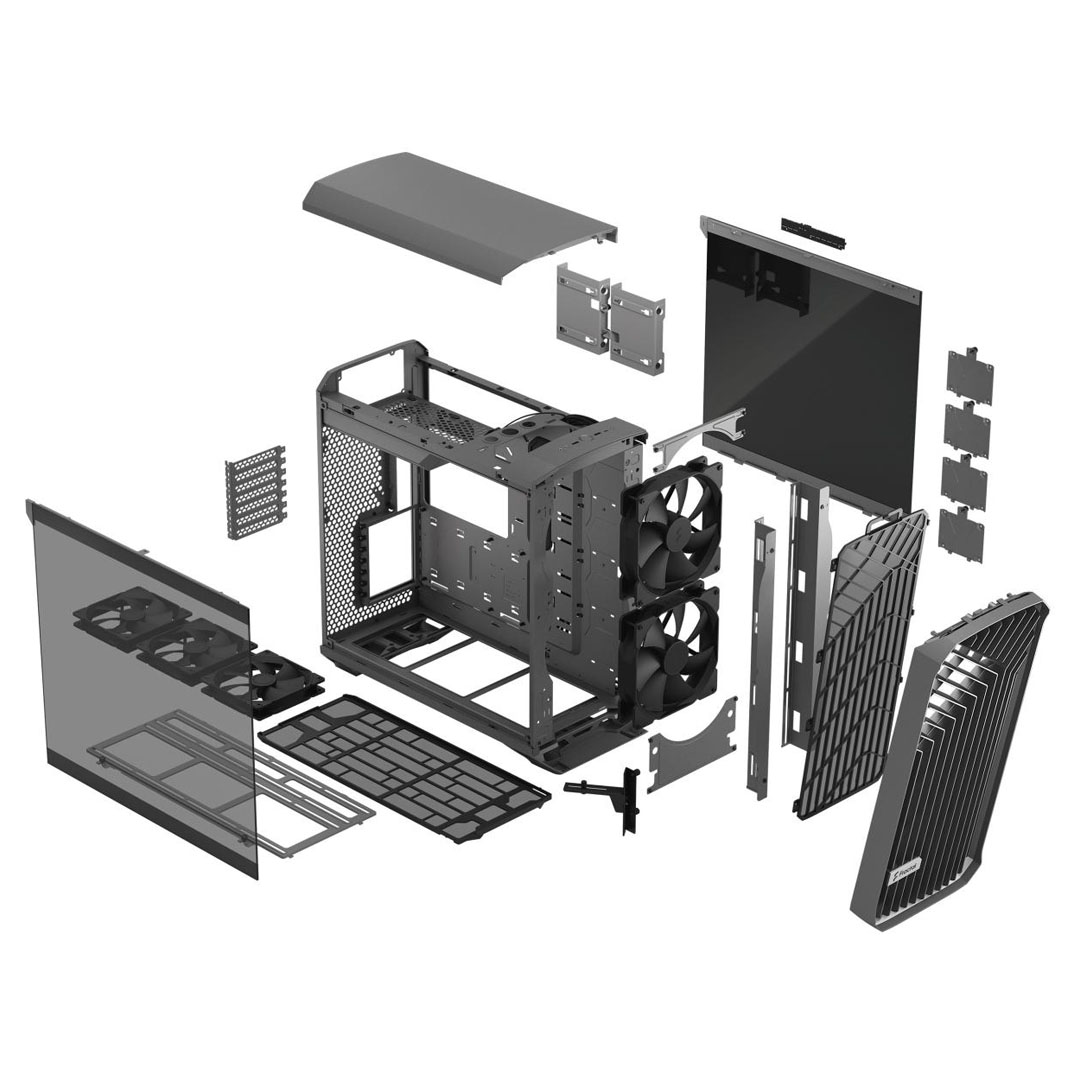 Fractal Design Torrent (Gray TG Light Tint) Mid-Tower Tempered Glass Gaming Case - Torrents of Power Price in Jordan Fractal Design Torrent (Gray TG Light Tint) Mid-Tower Tempered Glass Gaming Case - Torrents of Power - Buy Online in Jordan | OfficeJo