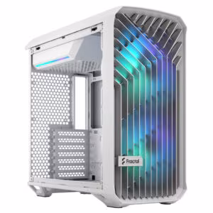 Fractal Design Torrent Compact (White RGB TG Light Tint) Mid-Tower Tempered Glass RGB Gaming Case - Buy Online in Jordan | OfficeJo