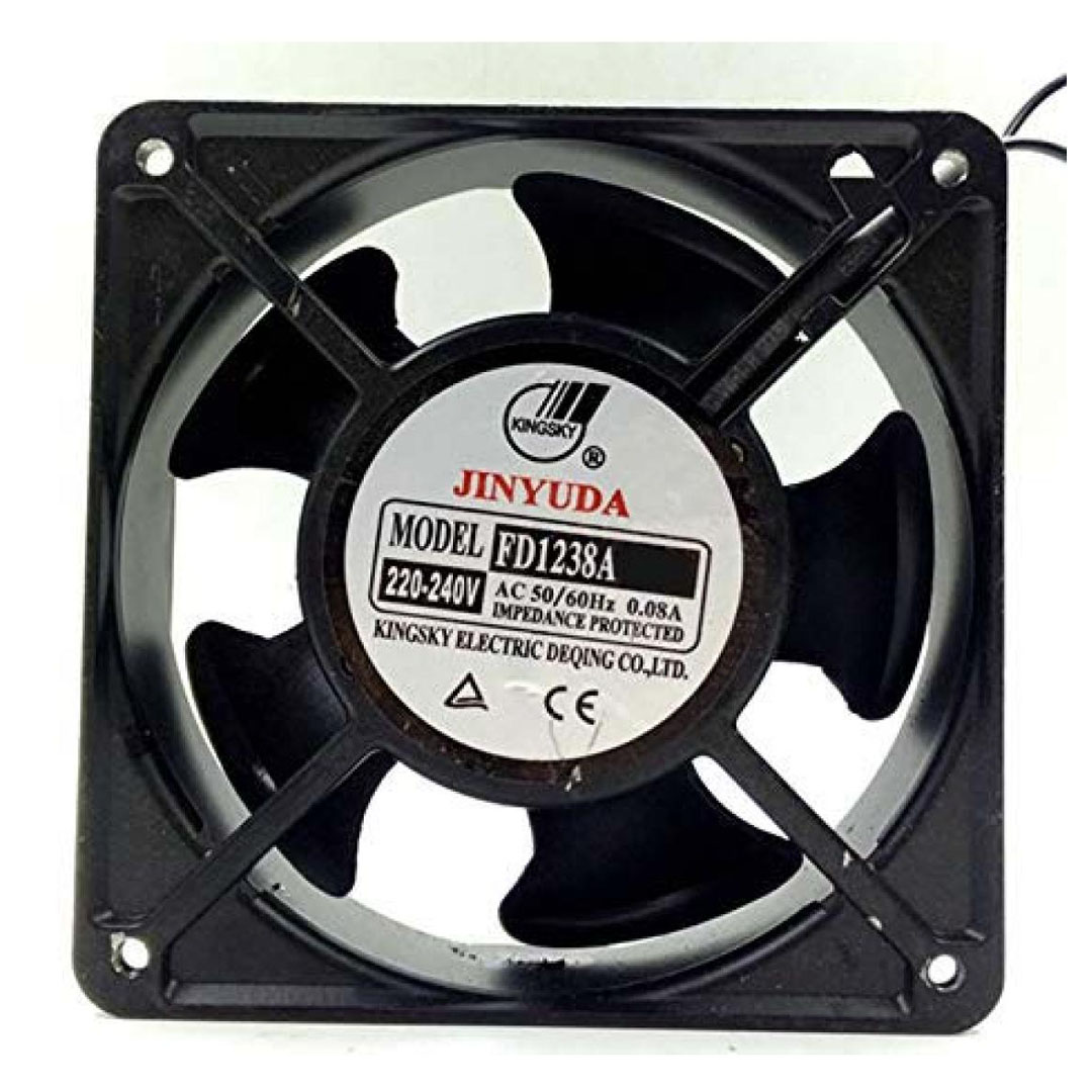 Jinyuda Cabinet Fan FD1238A – 12x12x4cm, 220-240V AC Input, Power Cable Included Price in Jordan Jinyuda Cabinet Fan FD1238A – 12x12x4cm, 220-240V AC Input, Power Cable Included - Buy Online in Jordan | OfficeJo