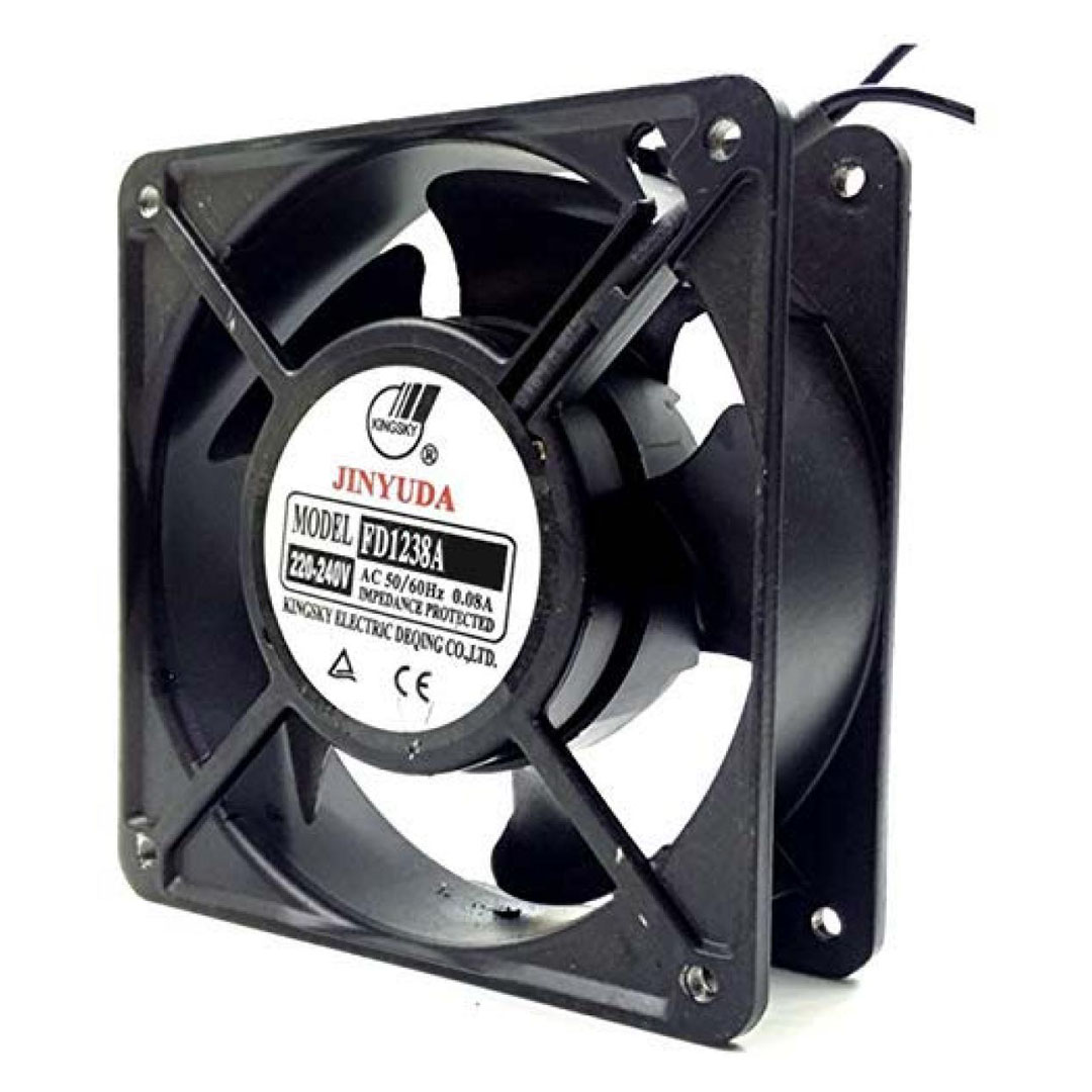 Jinyuda Cabinet Fan FD1238A – 12x12x4cm, 220-240V AC Input, Power Cable Included Price in Jordan Jinyuda Cabinet Fan FD1238A – 12x12x4cm, 220-240V AC Input, Power Cable Included - Buy Online in Jordan | OfficeJo