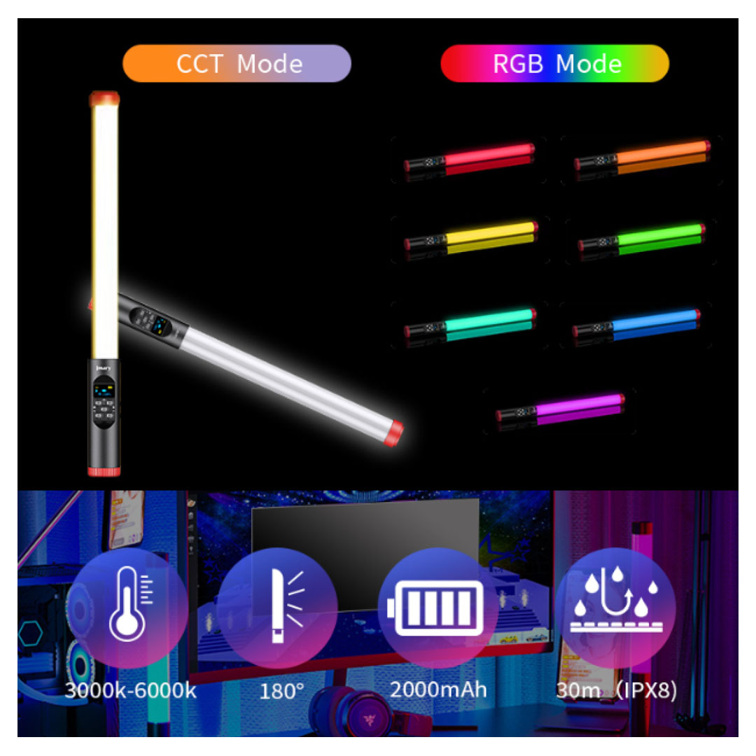 Jmary FM-128RGB LED Light Wand – 114 Beads, RGB, Waterproof 30m Price in Jordan Jmary FM-128RGB LED Light Wand – 114 Beads, RGB, Waterproof 30m - Buy Online in Jordan | OfficeJo