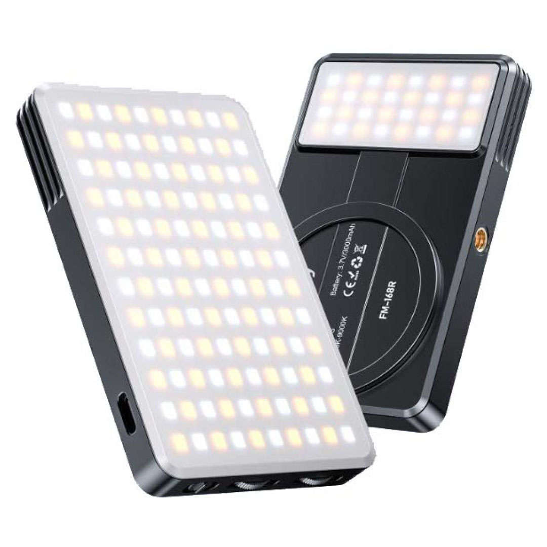Jmary FM-168R Magnetic Mobile Fill Light – 10W, CRI >95, 2500-9000K Price in Jordan Jmary FM-168R Magnetic Mobile Fill Light – 10W, CRI >95, 2500-9000K - Buy Online in Jordan | OfficeJo