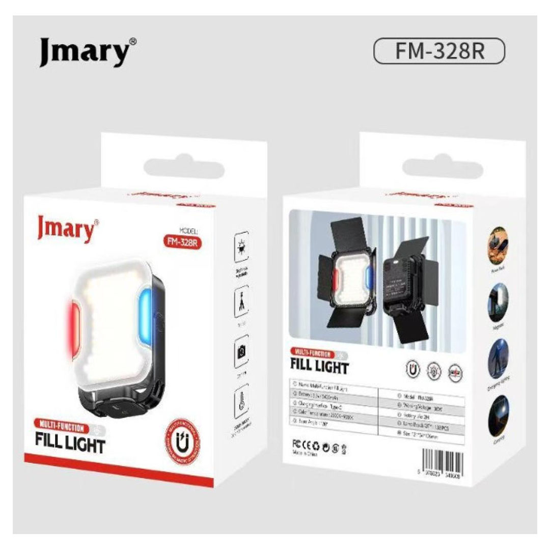 Jmary FM-328RGB Video Fill Light – 30W, 5400mAh, 2500-9000K Price in Jordan Jmary FM-328RGB Video Fill Light – 30W, 5400mAh, 2500-9000K - Buy Online in Jordan | OfficeJo