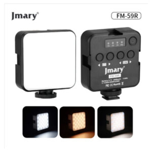 Jmary FM-59R Mini Video Fill LED Light – 5W, 2500–9000K, Type-C Price in Jordan Jmary FM-59R Mini Video Fill LED Light – 5W, 2500–9000K, Type-C - Buy Online in Jordan | OfficeJo