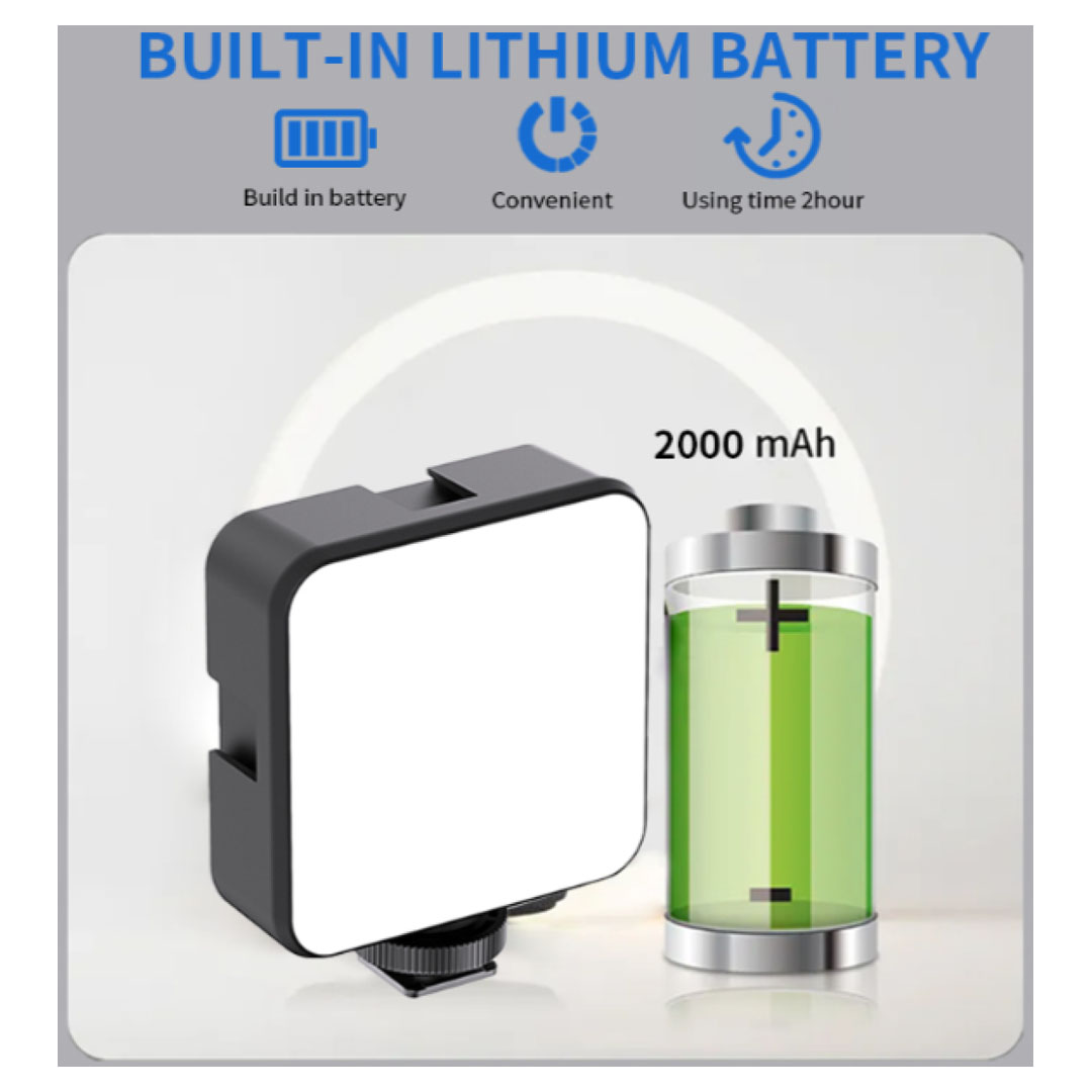 Jmary FM-59R Mini Video Fill LED Light – 5W, 2500–9000K, Type-C Price in Jordan Jmary FM-59R Mini Video Fill LED Light – 5W, 2500–9000K, Type-C - Buy Online in Jordan | OfficeJo