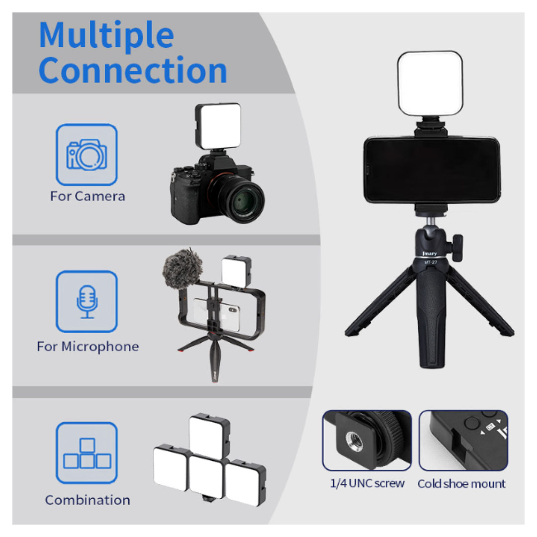 Jmary FM-59R Mini Video Fill LED Light – 5W, 2500–9000K, Type-C Price in Jordan Jmary FM-59R Mini Video Fill LED Light – 5W, 2500–9000K, Type-C - Buy Online in Jordan | OfficeJo