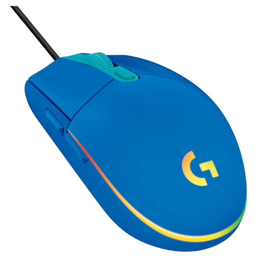 Logitech G203 Wired Gaming Mouse – 8K DPI, LIGHTSYNC RGB, 6 Programmable Buttons Price in Jordan Logitech G203 Wired Gaming Mouse – 8K DPI, LIGHTSYNC RGB, 6 Programmable Buttons - Buy Online in Jordan | OfficeJo