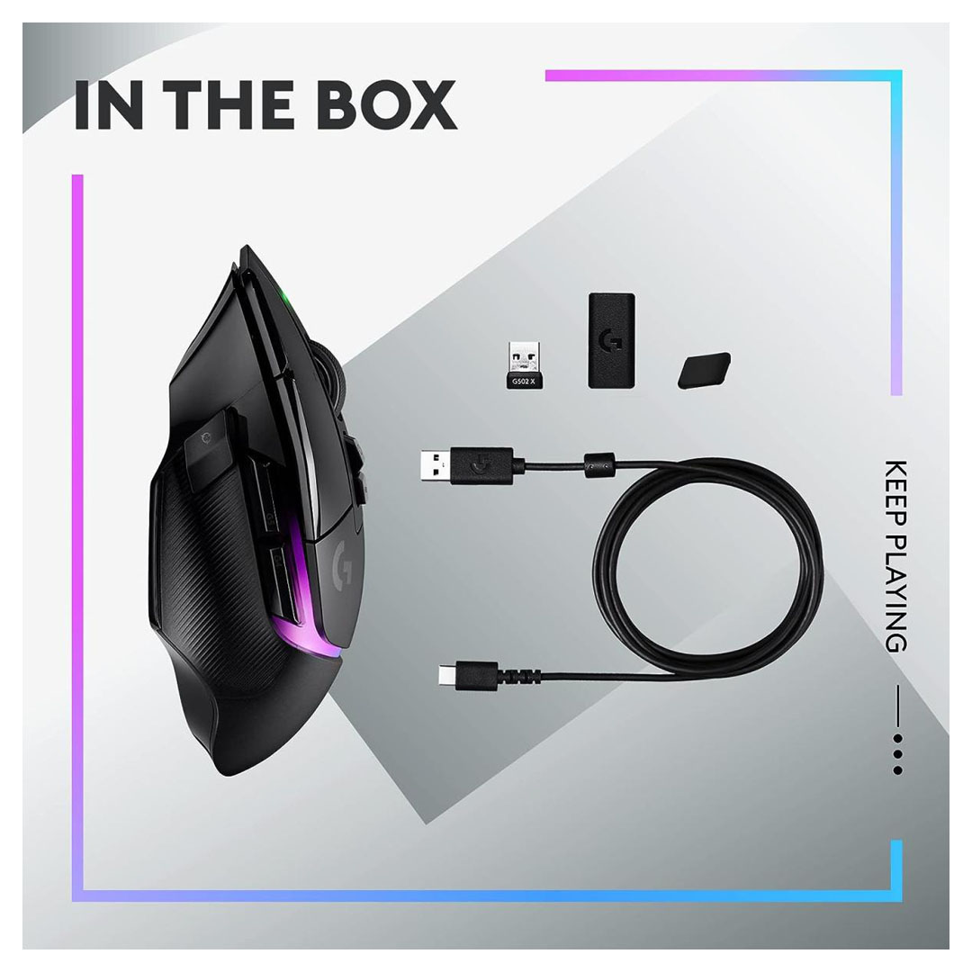 Logitech G502 X Plus Wireless Gaming Mouse – 25600 DPI, 13 Programmable Buttons Price in Jordan Logitech G502 X Plus Wireless Gaming Mouse – 25600 DPI, 13 Programmable Buttons - Buy Online in Jordan | OfficeJo