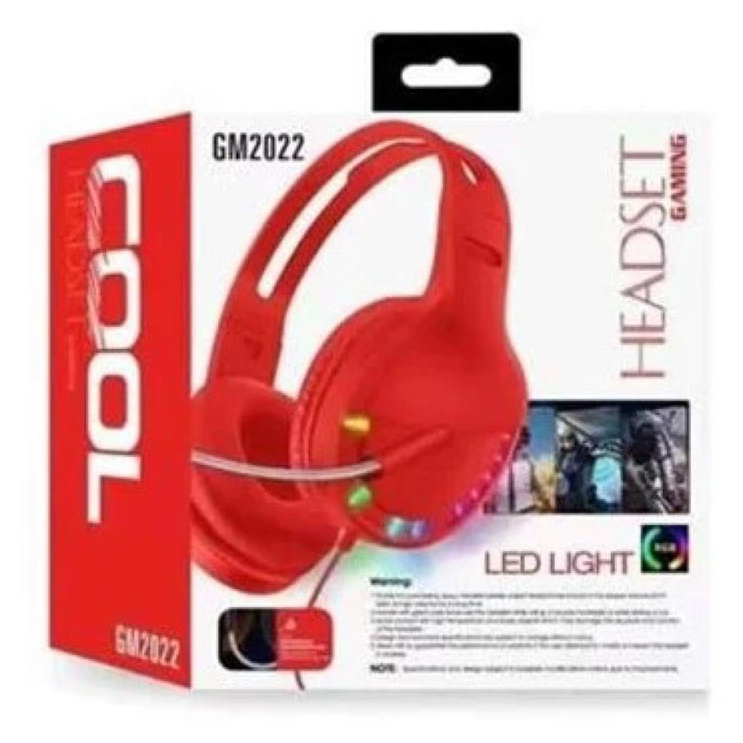 GM2022 RGB LED Gaming Headset with Mic – 40mm Driver, 32 Ohms, 3.5mm Stereo Price in Jordan GM2022 RGB LED Gaming Headset with Mic – 40mm Driver, 32 Ohms, 3.5mm Stereo - Buy Online in Jordan | OfficeJo