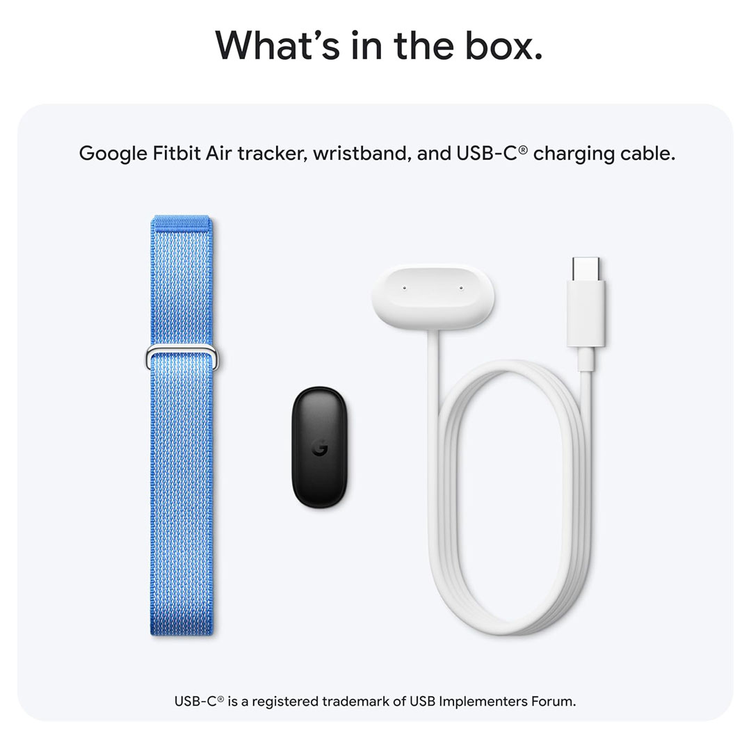Google Fitbit Air Screenless Activity Tracker – Heart Rate, Sleep Tracking, 7-Day Battery Price in Jordan Google Fitbit Air Screenless Activity Tracker – Heart Rate, Sleep Tracking, 7-Day Battery - Buy Online in Jordan | OfficeJo