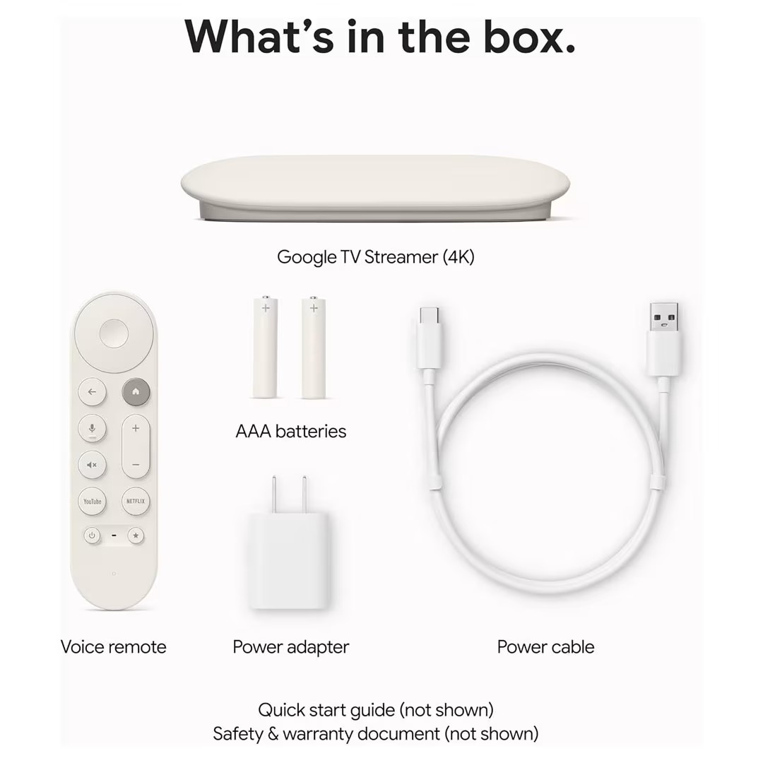 Google TV Streamer – 4K HDR Android TV Price in Jordan Google TV Streamer – 4K HDR Android TV - Buy Online in Jordan | OfficeJo