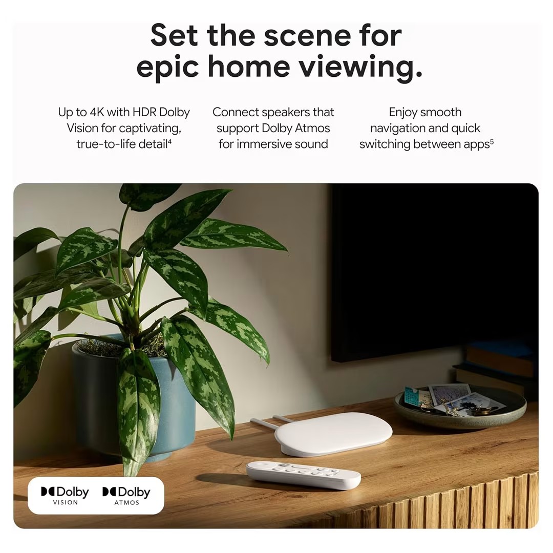 Google TV Streamer – 4K HDR Android TV Price in Jordan Google TV Streamer – 4K HDR Android TV - Buy Online in Jordan | OfficeJo