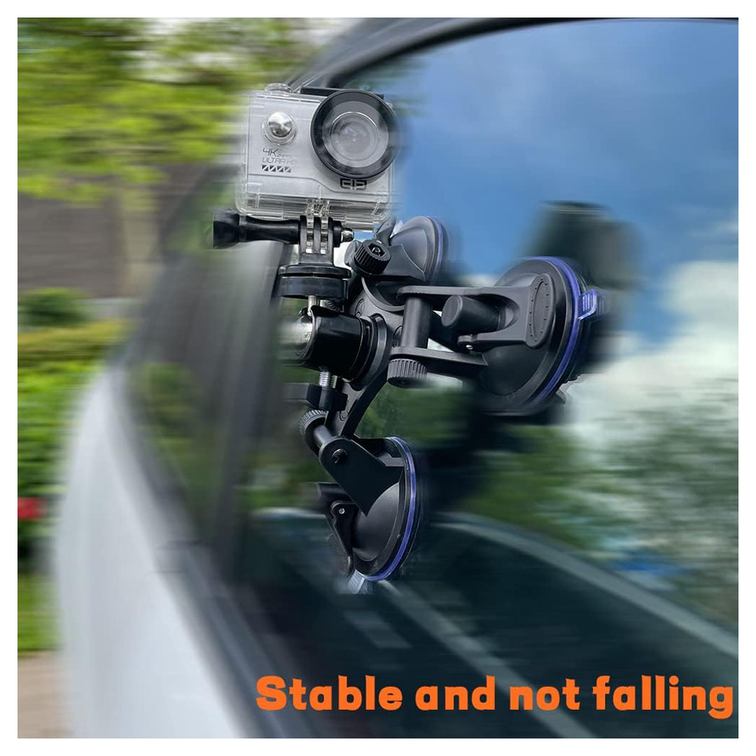 3-Cup Car Suction Cup Mount for GoPro - Buy Online in Jordan | OfficeJo
