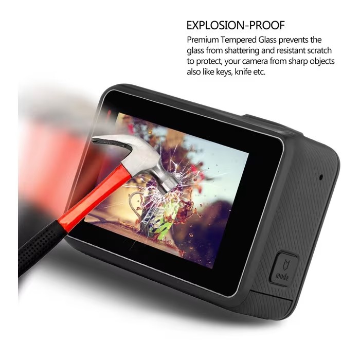 Tempered Glass Screen Protector for GoPro Price in Jordan Tempered Glass Screen Protector for GoPro - Buy Online in Jordan | OfficeJo