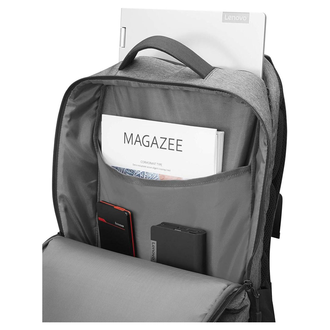 Lenovo 17" Urban Backpack B730 – Water-Repellent, Anti-Theft, On-The-Go Charging Price in Jordan Lenovo 17" Urban Backpack B730 – Water-Repellent, Anti-Theft, On-The-Go Charging - Buy Online in Jordan | OfficeJo