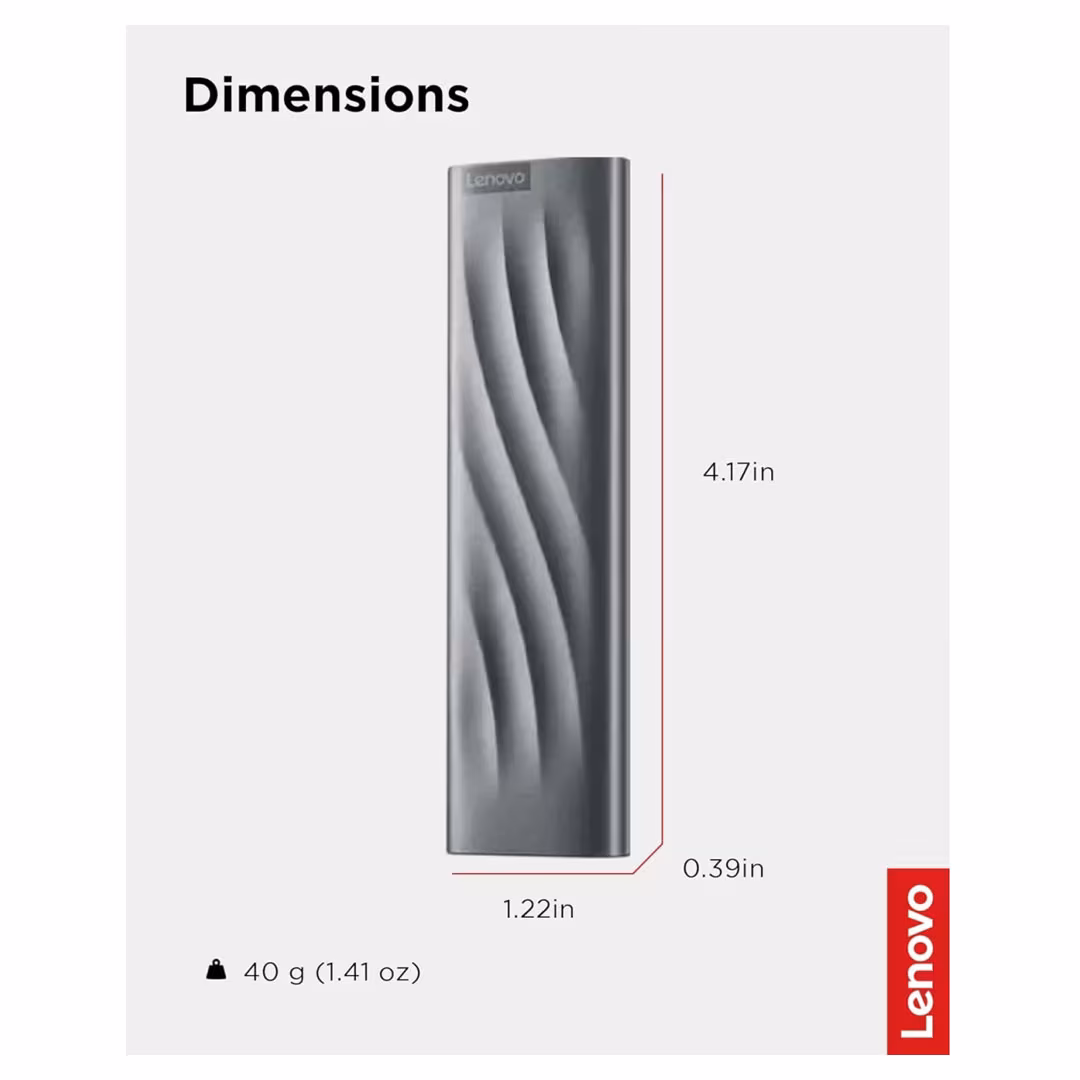 Lenovo PS8 1TB Portable SSD USB 3.2 Gen 2 Grey Price in Jordan Lenovo PS8 1TB Portable SSD USB 3.2 Gen 2 Grey - Buy Online in Jordan | OfficeJo