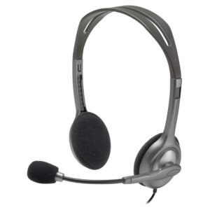 Logitech H110 Stereo Headset – 3.5mm Dual Pin, Unidirectional Mic, 20Hz–20kHz Price in Jordan Logitech H110 Stereo Headset – 3.5mm Dual Pin, Unidirectional Mic, 20Hz–20kHz - Buy Online in Jordan | OfficeJo