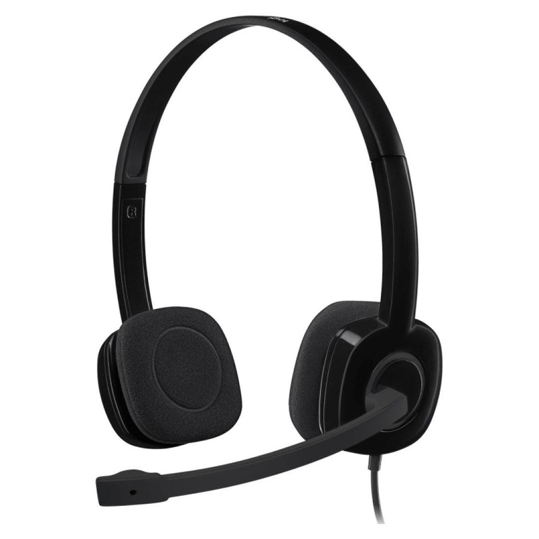 Logitech H151 Stereo Headset – With Mic, 3.5mm Audio Jack Price in Jordan Logitech H151 Stereo Headset – With Mic, 3.5mm Audio Jack - Buy Online in Jordan | OfficeJo