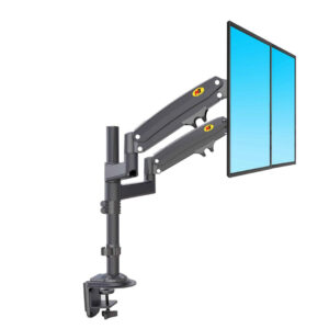 NB North Bayou H180 17"–27" Gas-Spring Desk Mount Bracket – 2–9kg, 260° Rotation, VESA 75–100mm - Buy Online in Jordan | OfficeJo