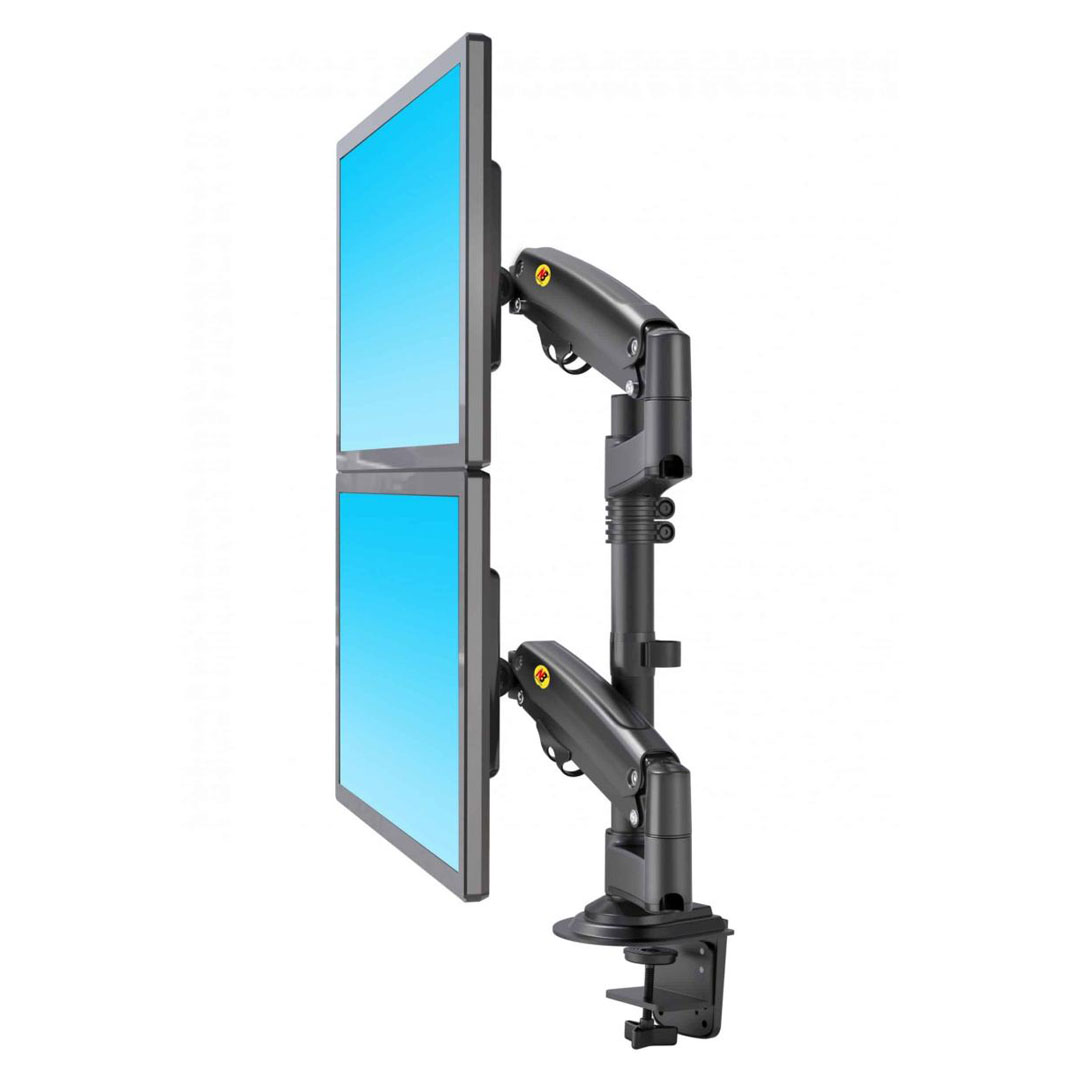 NB North Bayou H180 17"–27" Gas-Spring Desk Mount Bracket – 2–9kg, 260° Rotation, VESA 75–100mm Price in Jordan NB North Bayou H180 17"–27" Gas-Spring Desk Mount Bracket – 2–9kg, 260° Rotation, VESA 75–100mm - Buy Online in Jordan | OfficeJo