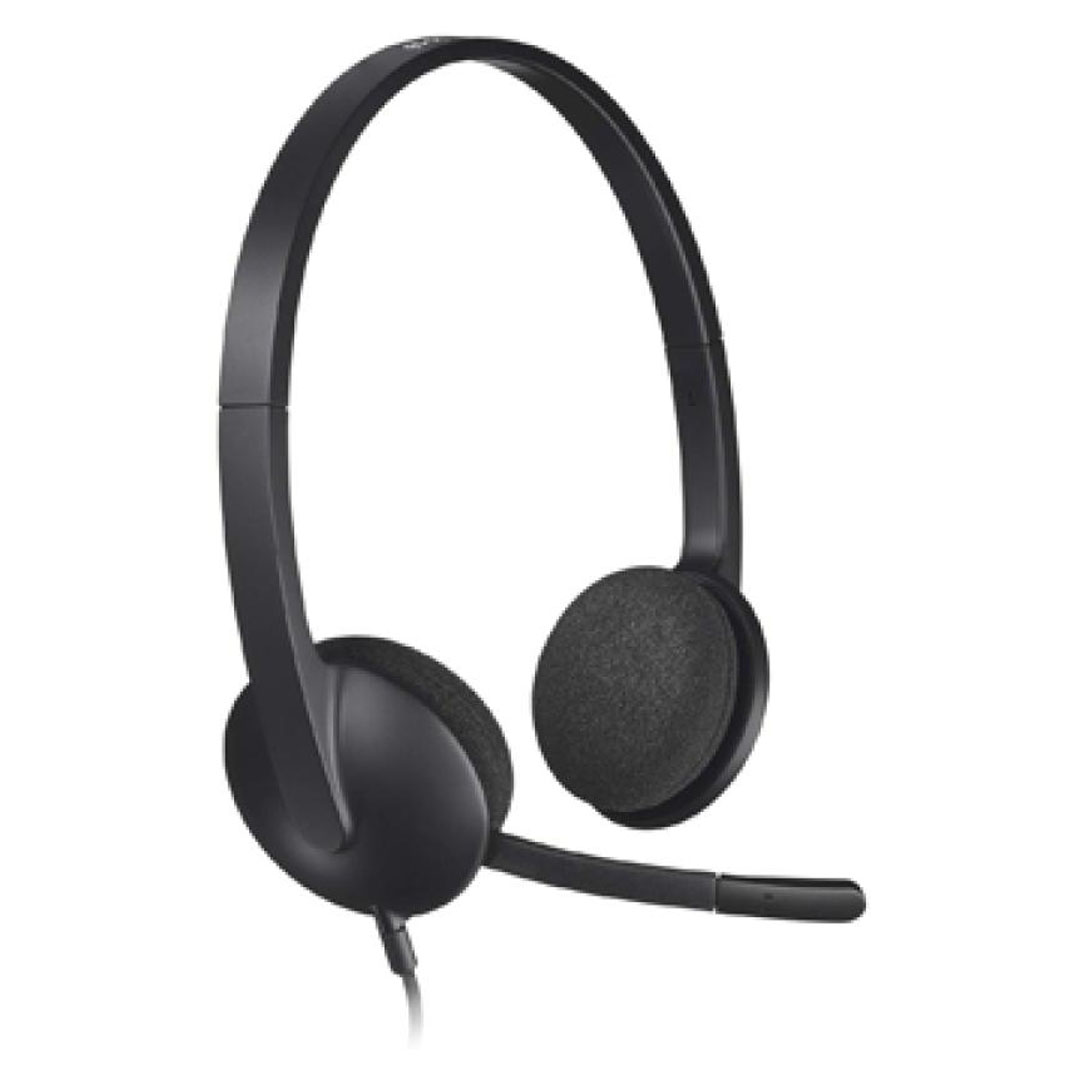Logitech H340 USB Headset – Bi-directional Mic, 20Hz–20KHz, 115dB Sensitivity Price in Jordan Logitech H340 USB Headset – Bi-directional Mic, 20Hz–20KHz, 115dB Sensitivity - Buy Online in Jordan | OfficeJo