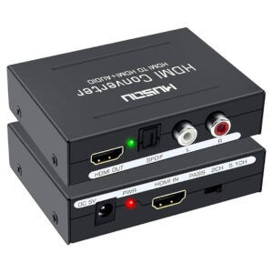 HDMI to HDMI + Audio Extractor Repeater Adapter - Buy Online in Jordan | OfficeJo