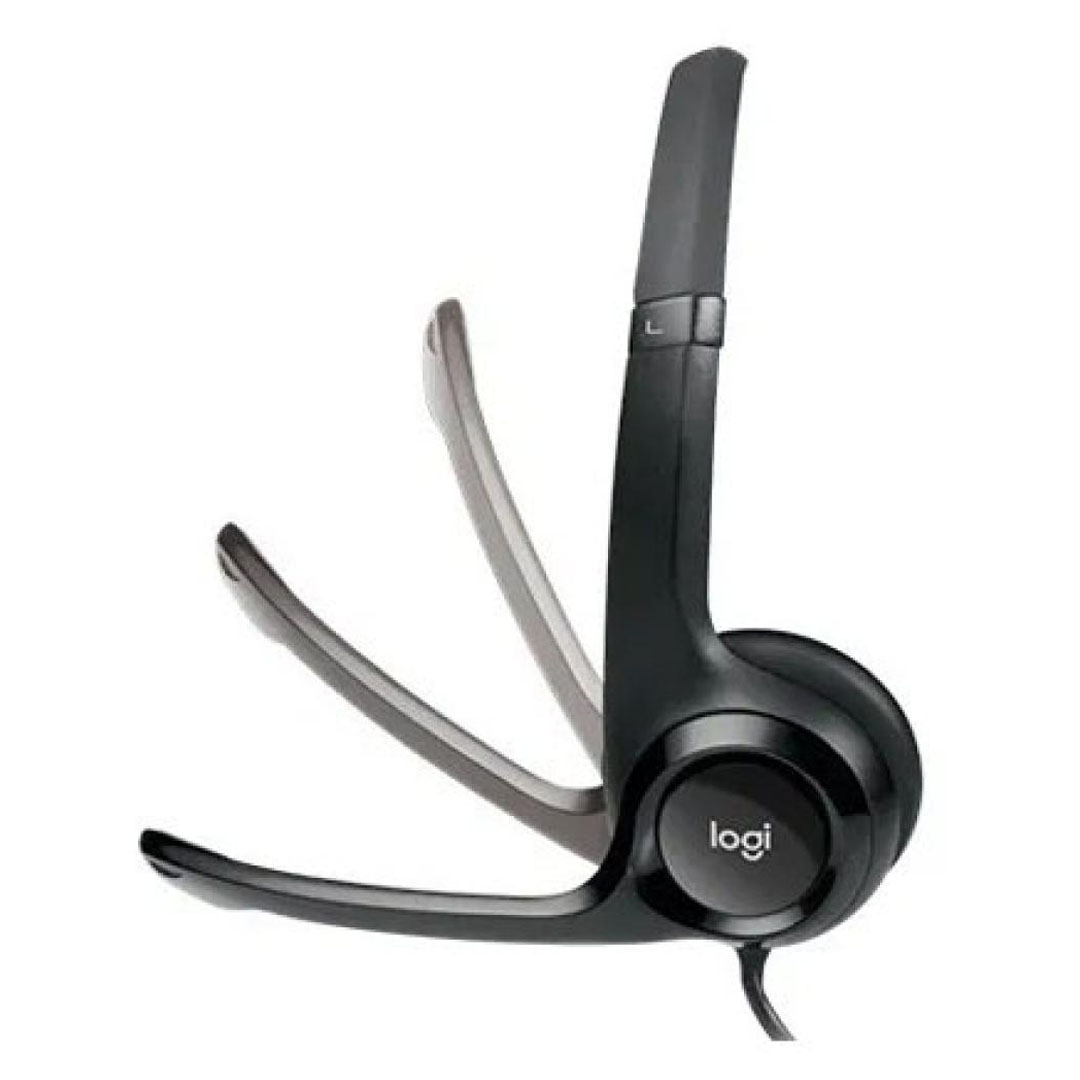 Logitech H390 USB Headset with Noise-Cancelling Mic – Bi-directional Mic, 20Hz–20KHz, 32 Ohm Price in Jordan Logitech H390 USB Headset with Noise-Cancelling Mic – Bi-directional Mic, 20Hz–20KHz, 32 Ohm - Buy Online in Jordan | OfficeJo