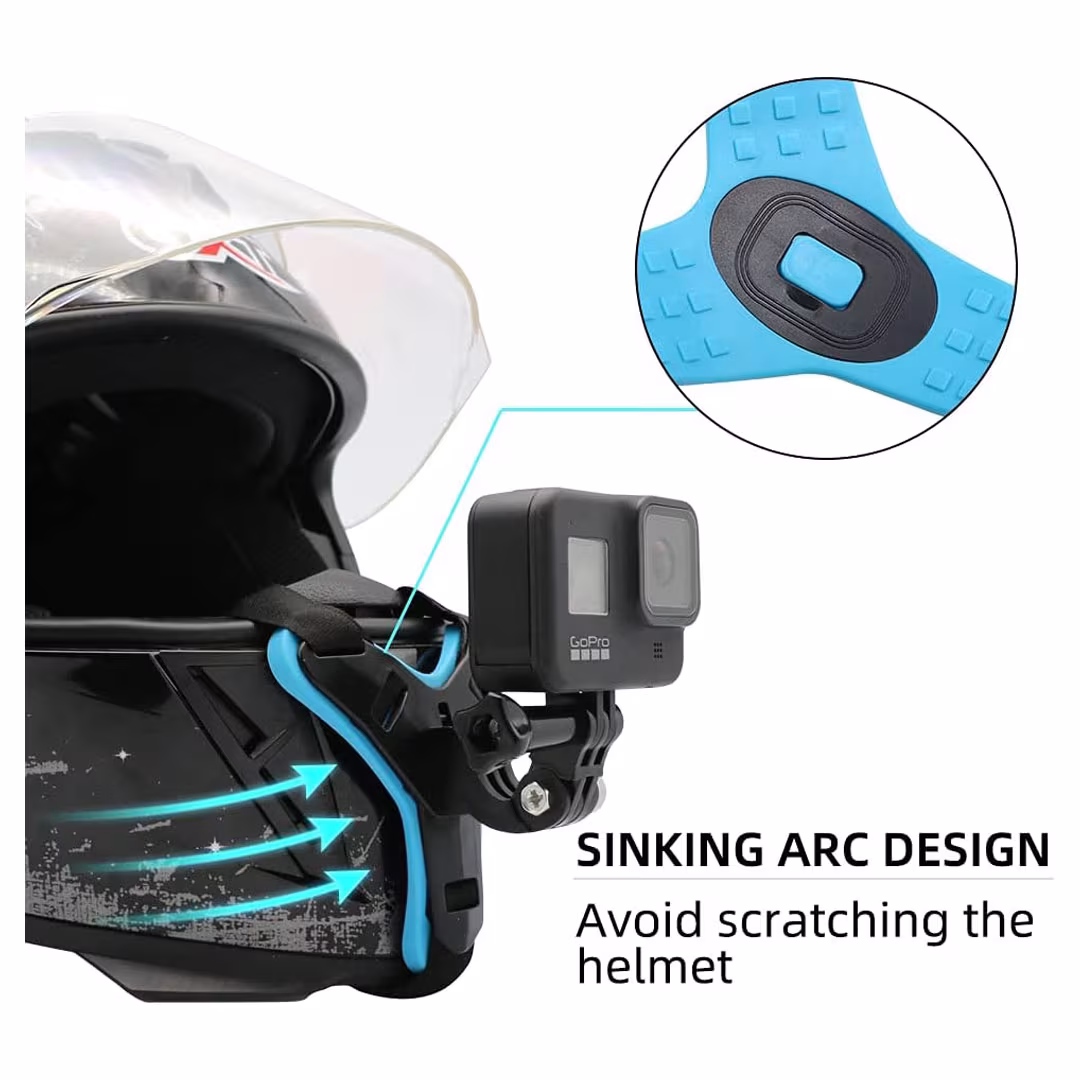 Motorcycle Helmet Chin Strap Mount for GoPro Price in Jordan Motorcycle Helmet Chin Strap Mount for GoPro - Buy Online in Jordan | OfficeJo