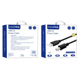 HAING USB 2.0 A-B Printer Cable 10M (HI-0100-U2B) Price in Jordan HAING USB 2.0 A-B Printer Cable 10M (HI-0100-U2B) - Buy Online in Jordan | OfficeJo