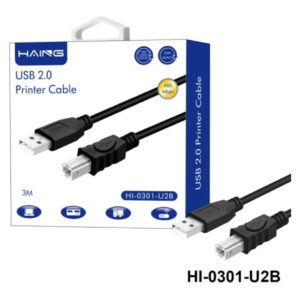 HAING USB 2.0 Printer Cable 3M (HI-0301-U2B) Price in Jordan HAING USB 2.0 Printer Cable 3M (HI-0301-U2B) - Buy Online in Jordan | OfficeJo
