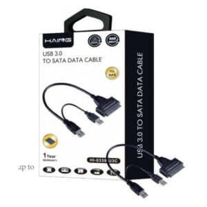HAING USB 3.0 to SATA SSD Hard Drive Power Cable (HI-0339-U3C) - Buy Online in Jordan | OfficeJo