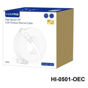HAING Cat6 Outdoor UTP Ethernet Cable 50M (HI-0501-OEC) Price in Jordan HAING Cat6 Outdoor UTP Ethernet Cable 50M (HI-0501-OEC) - Buy Online in Jordan | OfficeJo