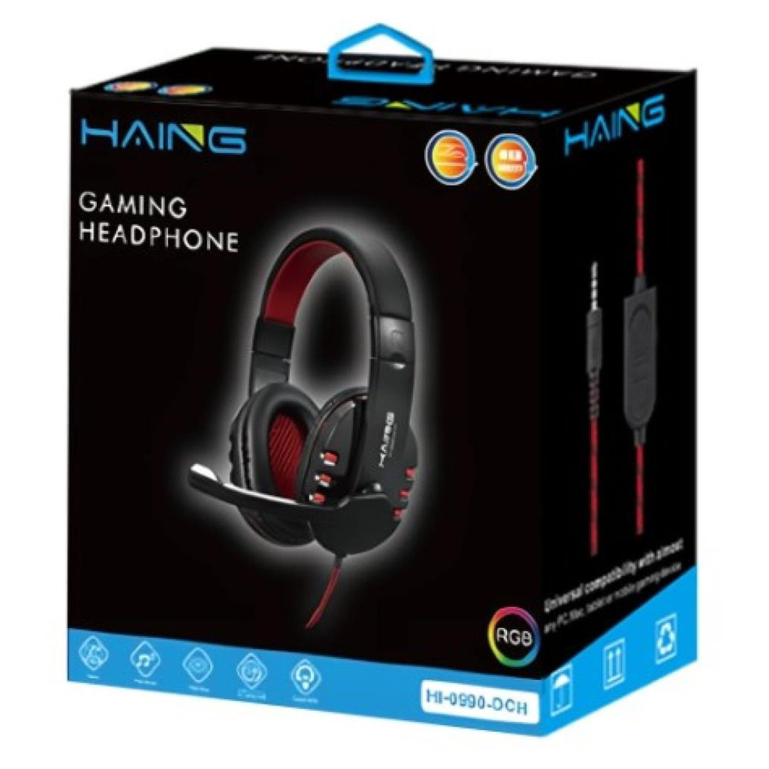 HAING Wired Gaming Headset – 3.5mm AUX, 50mm Drivers, Noise-Canceling Mic Price in Jordan HAING Wired Gaming Headset – 3.5mm AUX, 50mm Drivers, Noise-Canceling Mic - Buy Online in Jordan | OfficeJo