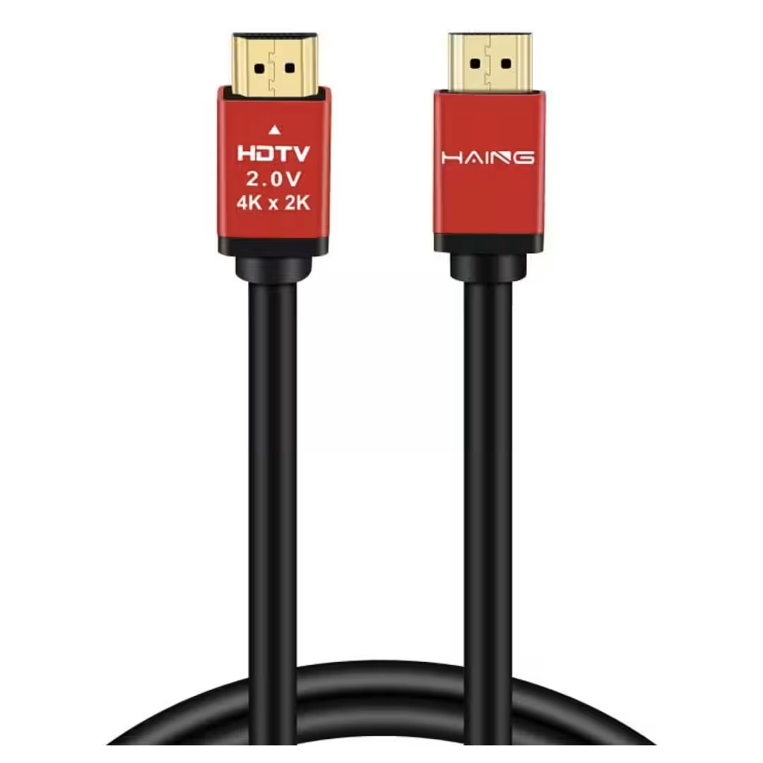 HAING High-Speed 4K HDMI Cable with Ethernet 1.5M (HI-1026-4KC) Price in Jordan HAING High-Speed 4K HDMI Cable with Ethernet 1.5M (HI-1026-4KC) - Buy Online in Jordan | OfficeJo