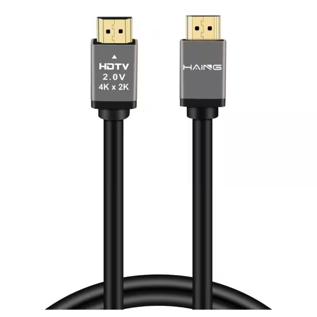 HAING High-Speed 4K HDMI Cable with Ethernet 1.5M (HI-1026-4KC) Price in Jordan HAING High-Speed 4K HDMI Cable with Ethernet 1.5M (HI-1026-4KC) - Buy Online in Jordan | OfficeJo